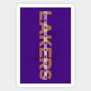 LA Lakers 4 Magnet